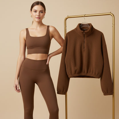 Conjunto de Yoga 3 Piezas Invierno Outdoor