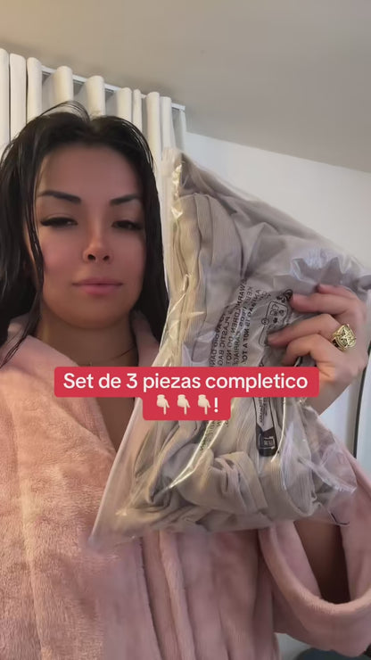 Conjunto deportivo de Yoga para mujer, chándal para correr, ropa de entrenamiento, Sujetador deportivo de manga larga, ropa atlética, 3 Uds.