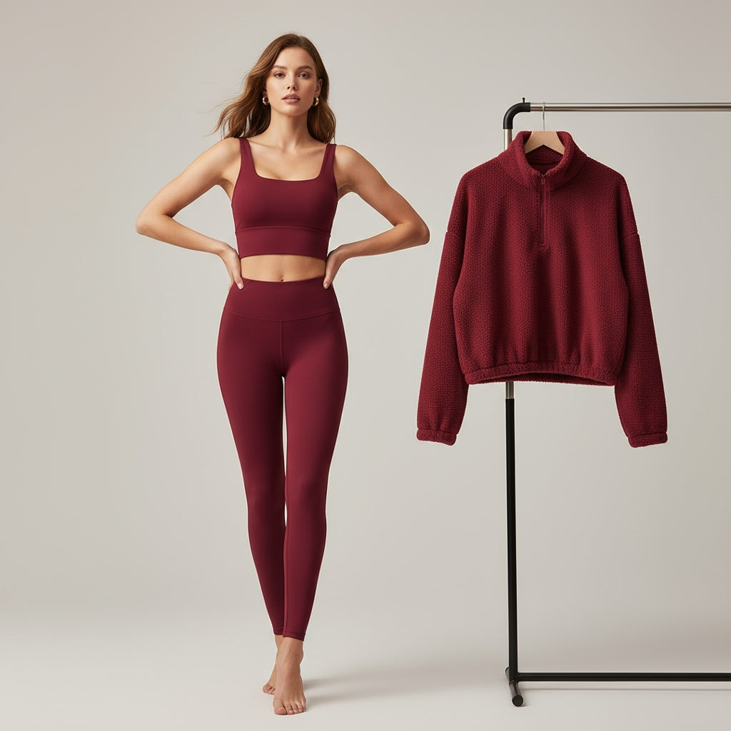Conjunto de Yoga 3 Piezas Invierno Outdoor